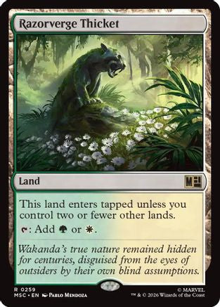 Razorverge Thicket (MSC-259)