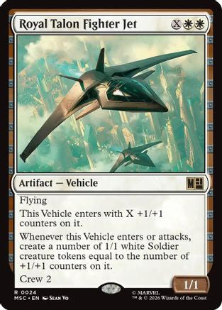 Royal Talon Fighter Jet (Surge Foil) (MSC-024)