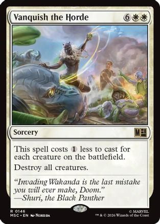 Vanquish the Horde (Surge Foil) (MSC-146)
