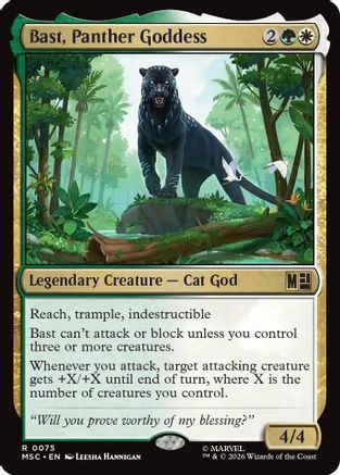 Bast, Panther Goddess (Surge Foil) (MSC-075)