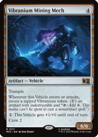 Vibranium Mining Mech (Surge Foil) (MSC-117)