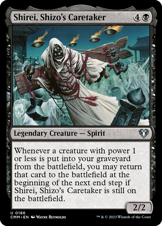Shirei, Shizo's Caretaker (CMM-186) (Foil)