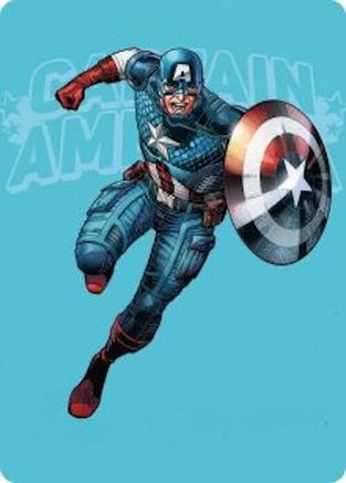 Captain America, Super-Soldier Art Card (AAMSH-021)