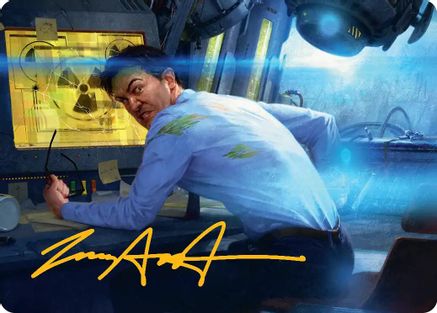 Bruce Banner Art Card (Gold-Stamped Signature) (AAMSH-004)
