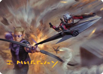 Team Tactics Art Card (Gold-Stamped Signature) (AAMSH-012)