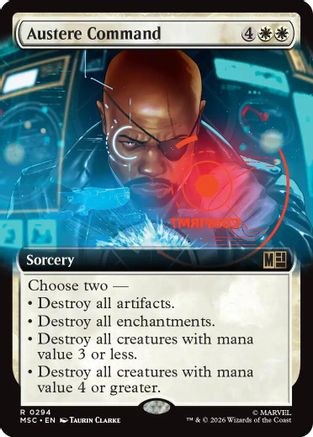 Austere Command (Extended Art) (MSC-294)