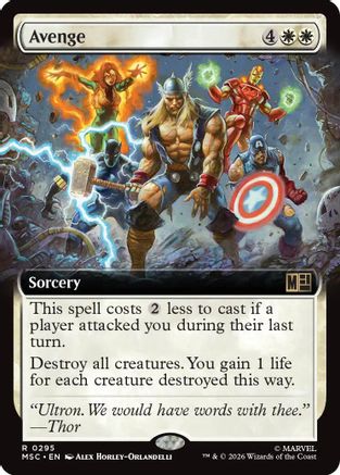 Avenge (Extended Art) (MSC-295)