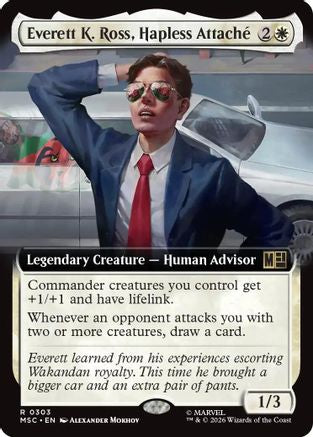 Everett K. Ross, Hapless Attache (Extended Art) (MSC-303) (Foil)