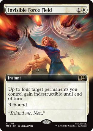 Invisible Force Field (Extended Art) (MSC-311) (Foil)