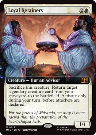 Loyal Retainers (Extended Art) (MSC-313)