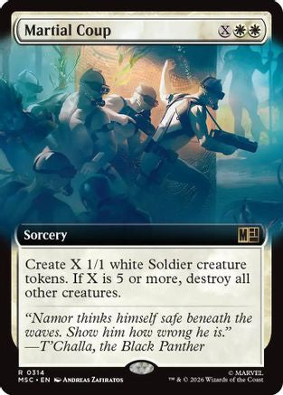 Martial Coup (Extended Art) (MSC-314) (Foil)