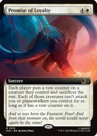 Promise of Loyalty (Extended Art) (MSC-319)