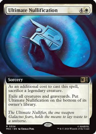 Ultimate Nullification (Extended Art) (MSC-324) (Foil)