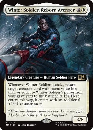 Winter Soldier, Reborn Avenger (Extended Art) (MSC-326)