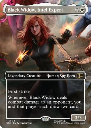 Black Widow, Intel Expert (Borderless) (MSC-504)
