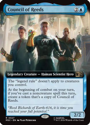 Council of Reeds (Extended Art) (MSC-327) (Foil)