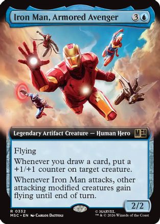 Iron Man, Armored Avenger (Extended Art) (MSC-332)