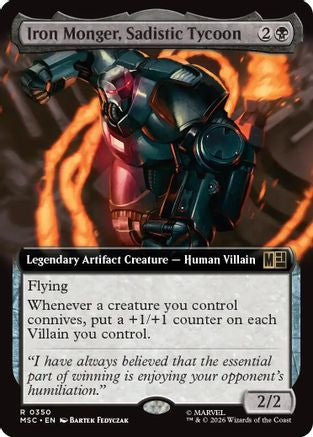 Iron Monger, Sadistic Tycoon (Extended Art) (MSC-350)