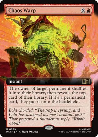 Chaos Warp (Extended Art) (MSC-359)