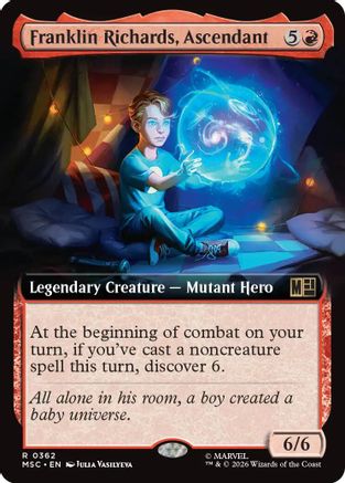 Franklin Richards, Ascendant (Extended Art) (MSC-362)