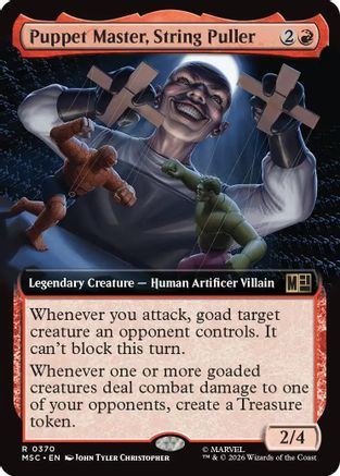 Puppet Master, String Puller (Extended Art) (MSC-370) (Foil)