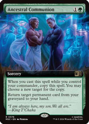 Ancestral Communion (Extended Art) (MSC-376)