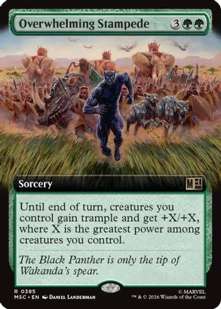 Overwhelming Stampede (Extended Art) (MSC-385)