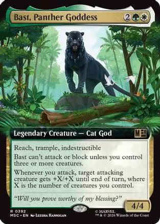 Bast, Panther Goddess (Extended Art) (MSC-392)