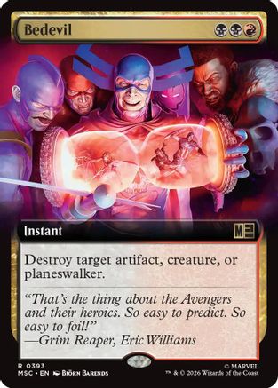 Bedevil (Extended Art) (MSC-393) (Foil)