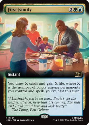 First Family (Extended Art) (MSC-401)