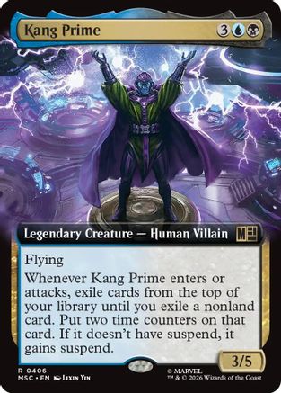 Kang Prime (Extended Art) (MSC-406) (Foil)
