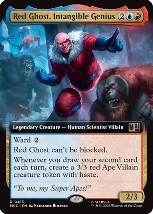 Red Ghost, Intangible Genius (Extended Art) (MSC-413)