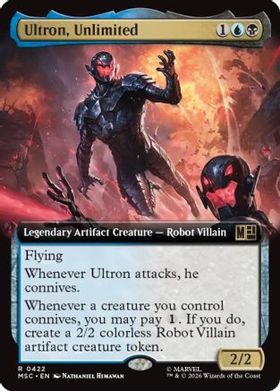 Ultron, Unlimited (Extended Art) (MSC-422) (Foil)