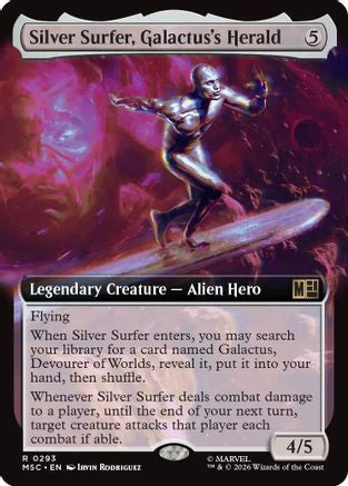 Silver Surfer, Galactus's Herald (Extended Art) (MSC-293)