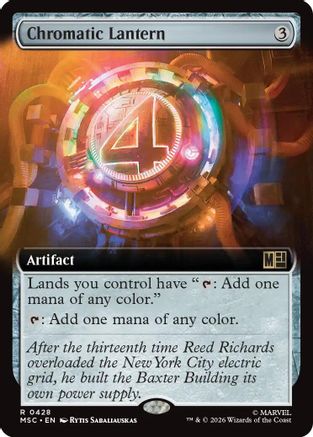 Chromatic Lantern (Extended Art) (MSC-428)