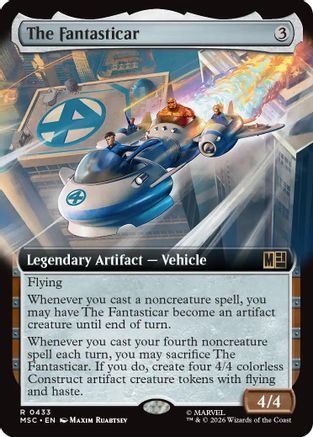The Fantasticar (Extended Art) (MSC-433)