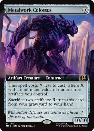 Metalwork Colossus (Extended Art) (MSC-442)