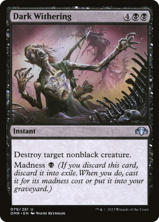 Dark Withering (DMR-079) (Foil)