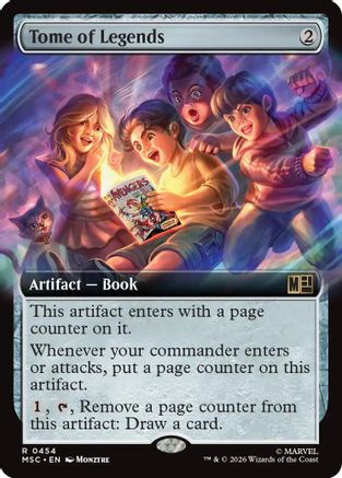 Tome of Legends (Extended Art) (MSC-454) (Foil)