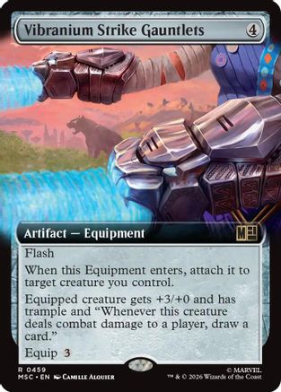 Vibranium Strike Gauntlets (Extended Art) (MSC-459)