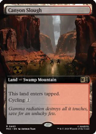 Canyon Slough (Extended Art) (MSC-463) (Foil)