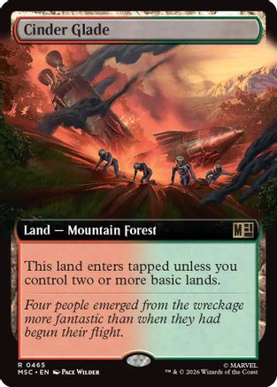 Cinder Glade (Extended Art) (MSC-465)
