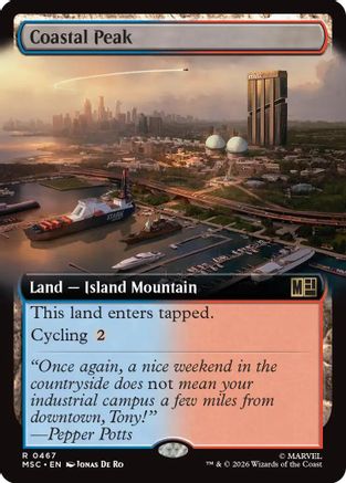 Coastal Peak (Extended Art) (MSC-467)
