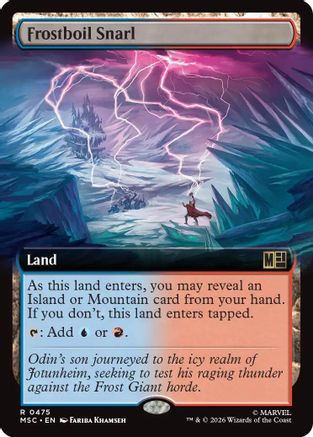 Frostboil Snarl (Extended Art) (MSC-475)