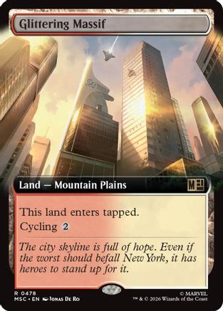 Glittering Massif (Extended Art) (MSC-478)