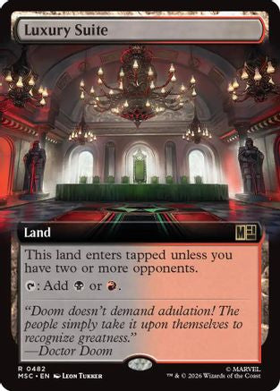 Luxury Suite (Extended Art) (MSC-482) (Foil)