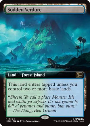 Sodden Verdure (Extended Art) (MSC-494)