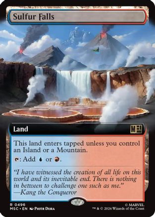Sulfur Falls (Extended Art) (MSC-496)