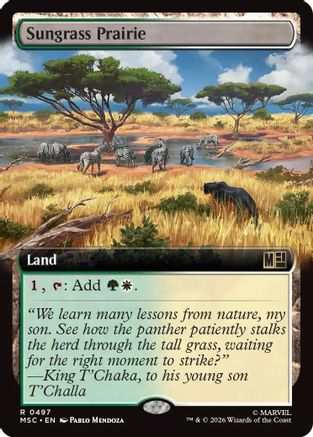 Sungrass Prairie (Extended Art) (MSC-497)