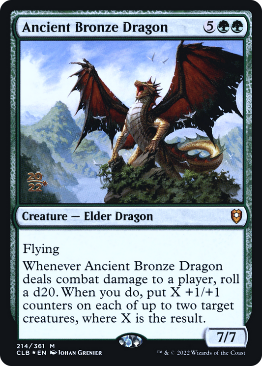 Ancient Bronze Dragon (PRE-214S) (Foil)